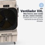 UniversalBlue Climatizador Evaporativo 150L 750W - Imagen 5