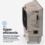 UniversalBlue Climatizador Evaporativo 150L 750W - Imagen 6