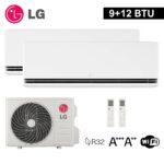Aire Acondicionado LG Multisplit DualCool Deluxe WiFi 9000 + 12000 BTU - Imagen 2
