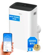 Midea Aire Acondicionado Portátil WiFi 12.000 BTU 4 en 1