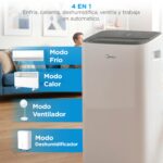 Midea Aire Acondicionado Portátil Frío y Calor 12.000 BTU - Imagen 5
